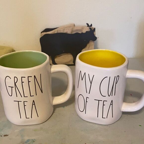 Rae Dunn Tea Mugs 16 oz - Picture 1 of 6